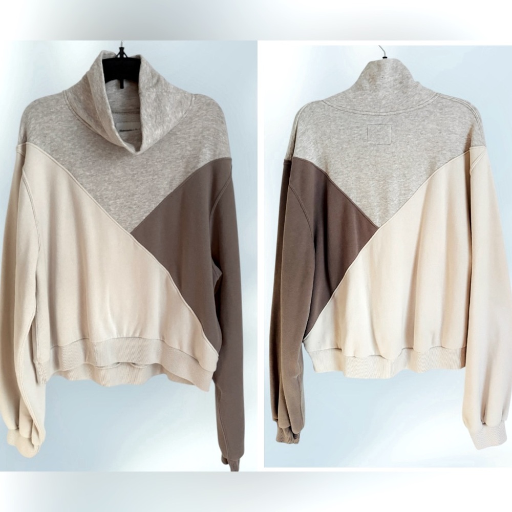 Abercrombie Women’s Color Block Sweatshirt